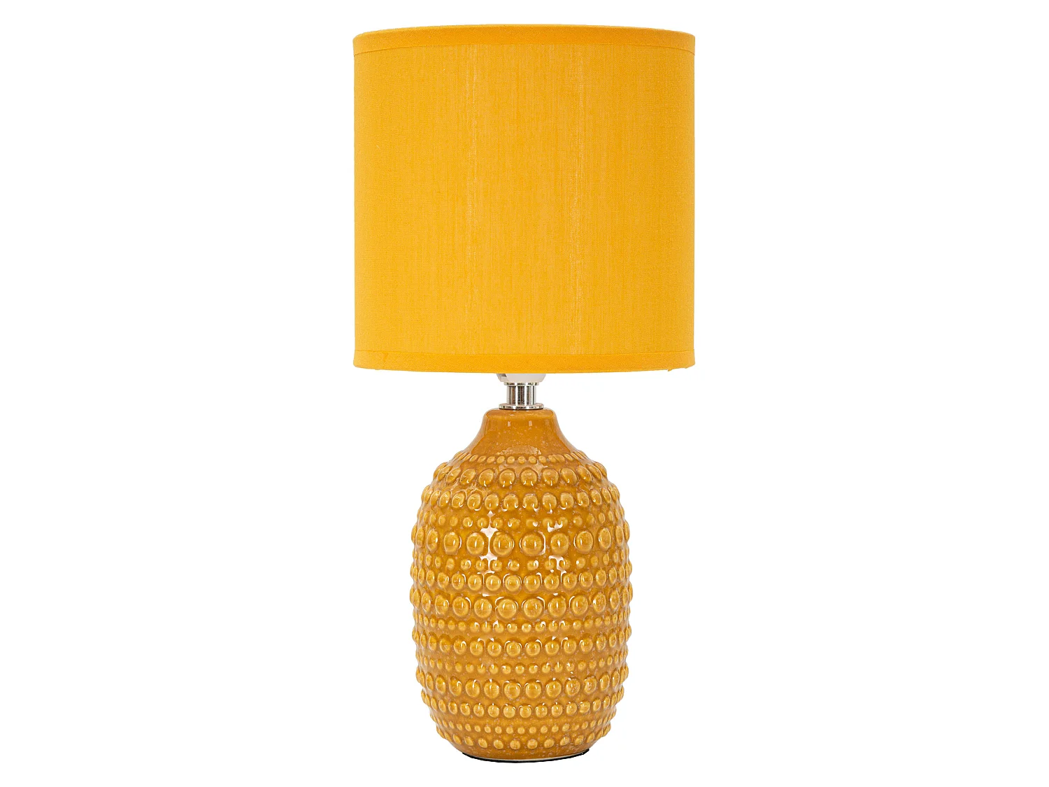 Lampadaire de Table Bethel, Nécessite 1 Ampoule, Orange, Douille e14, Abat-jour