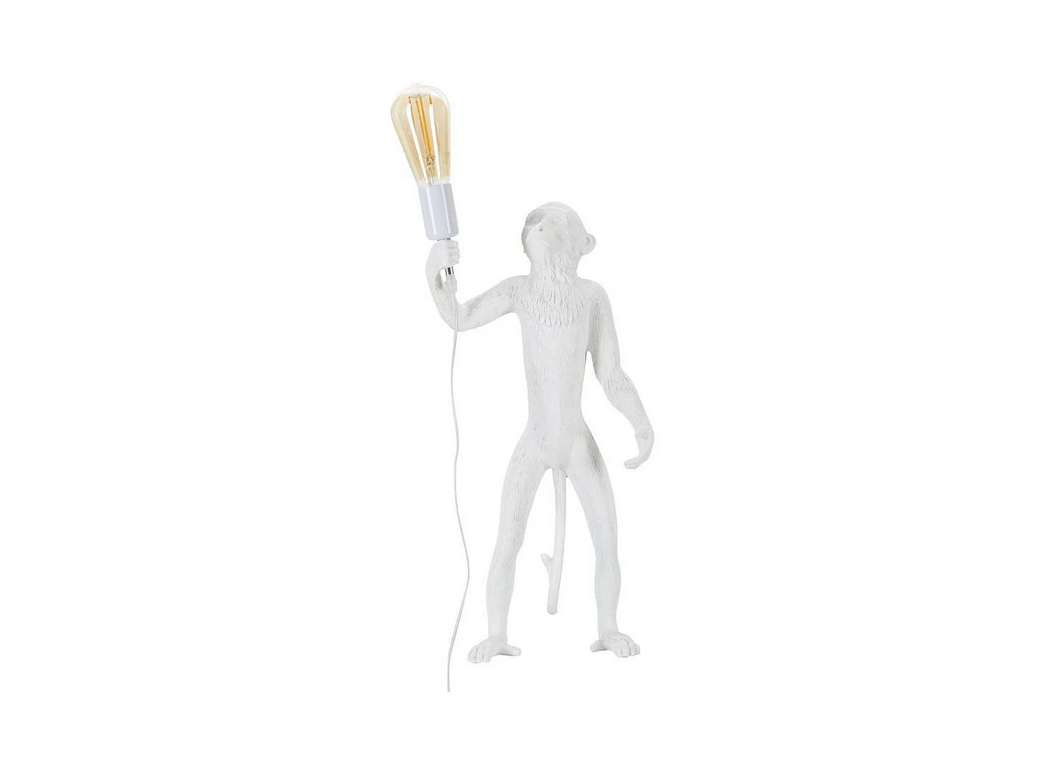 Lampe de Table Piet, Douille e36, Blanc