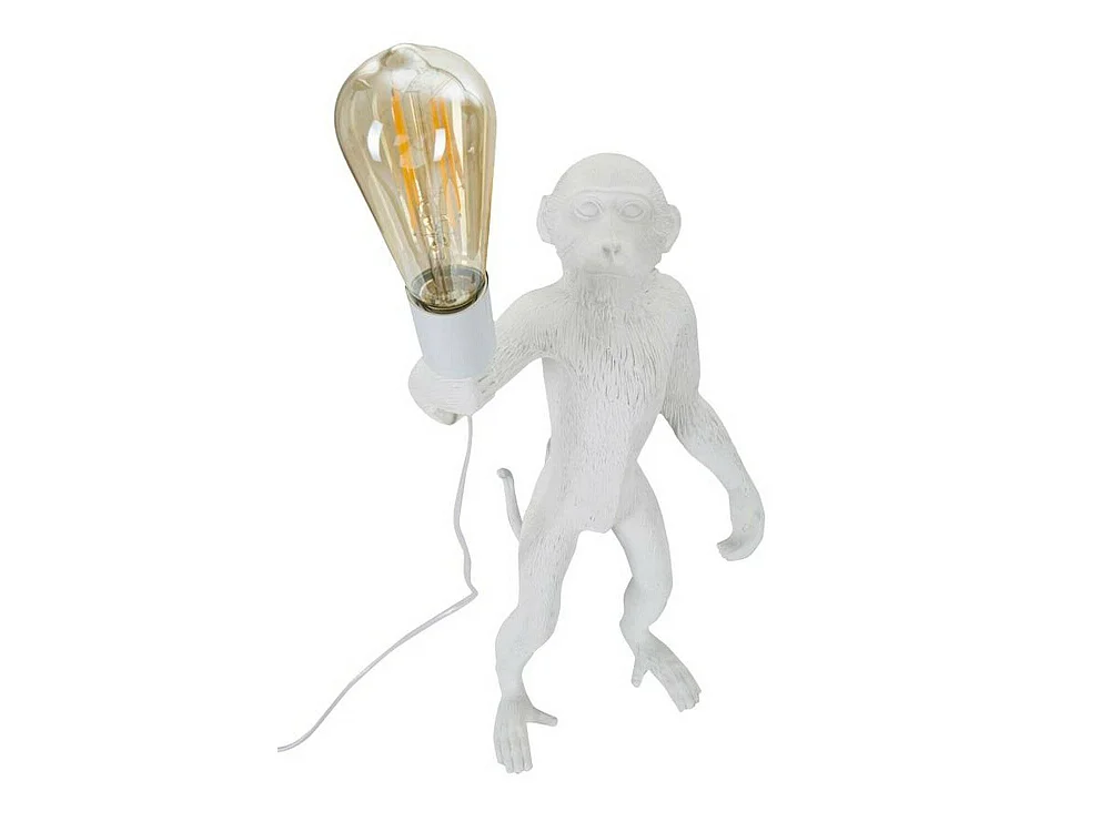 Lampe de Table Piet, Douille e36, Blanc