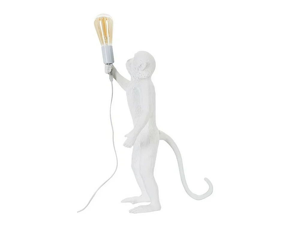 Lampe de Table Piet, Douille e36, Blanc