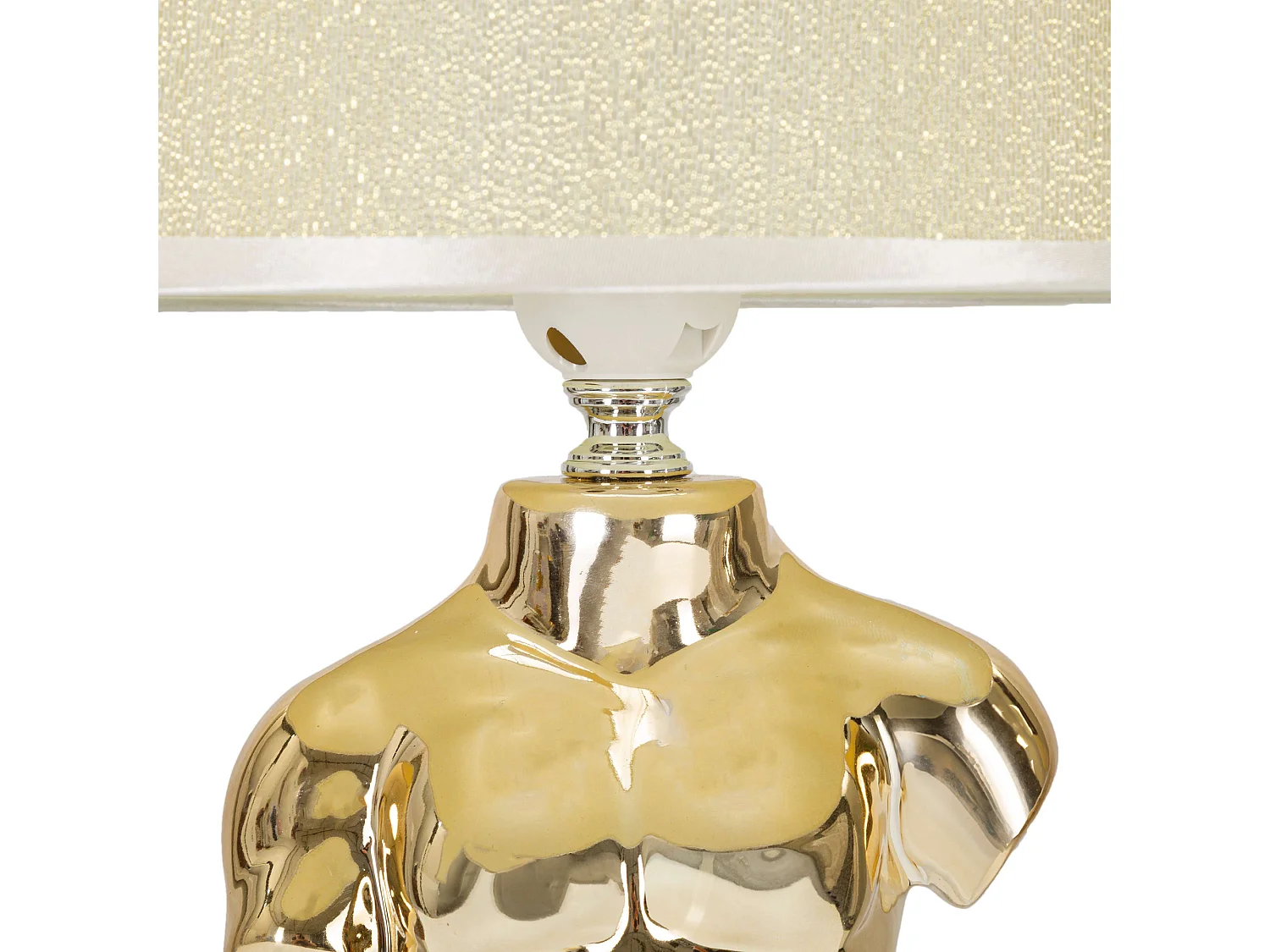 Lampada da Tavolo Bafala, Necessaria 1 Lampadina, Beige, Attacco e27, Paralume