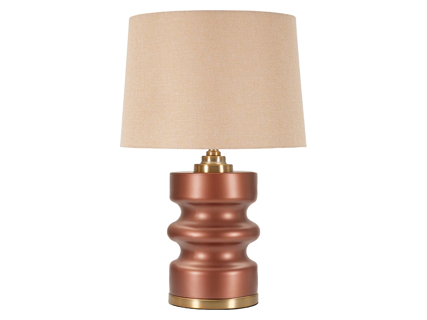 Lampe de Table Toberm, 1 Ampoule Nécessaire, Rose, Douille e27, Abat-jour