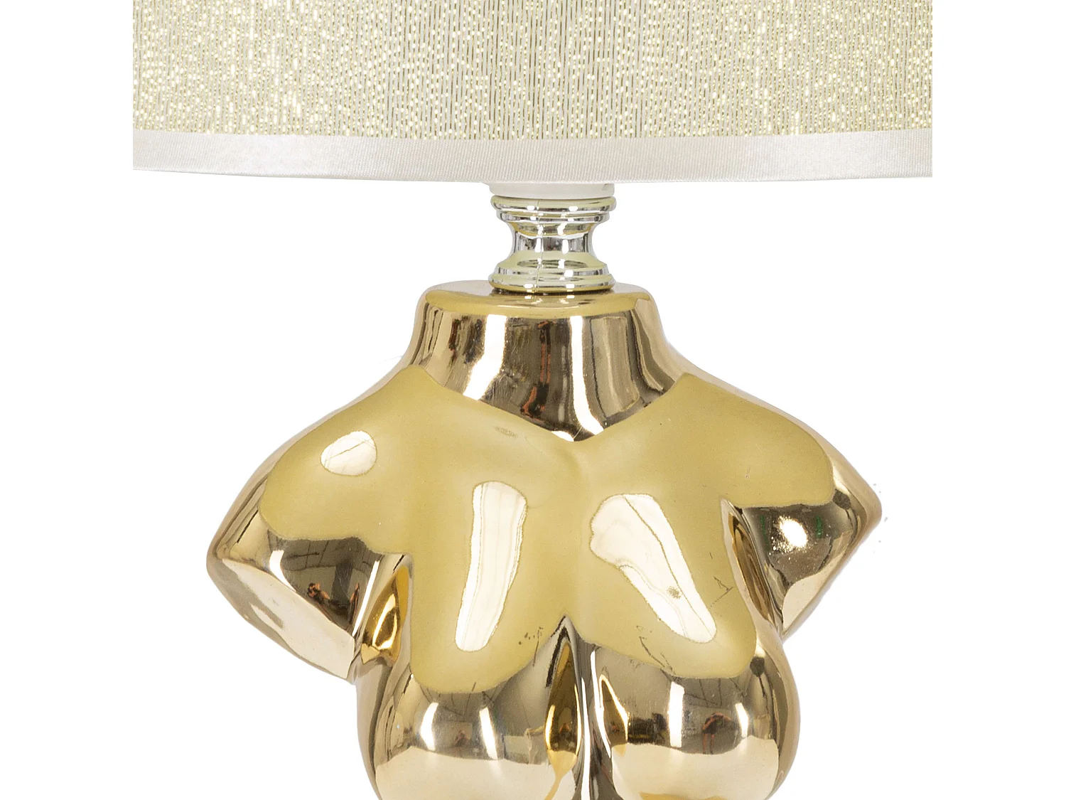 Lampada da Tavolo Bafapa, Necessaria 1 Lampadina, Beige, Attacco e27, Paralume