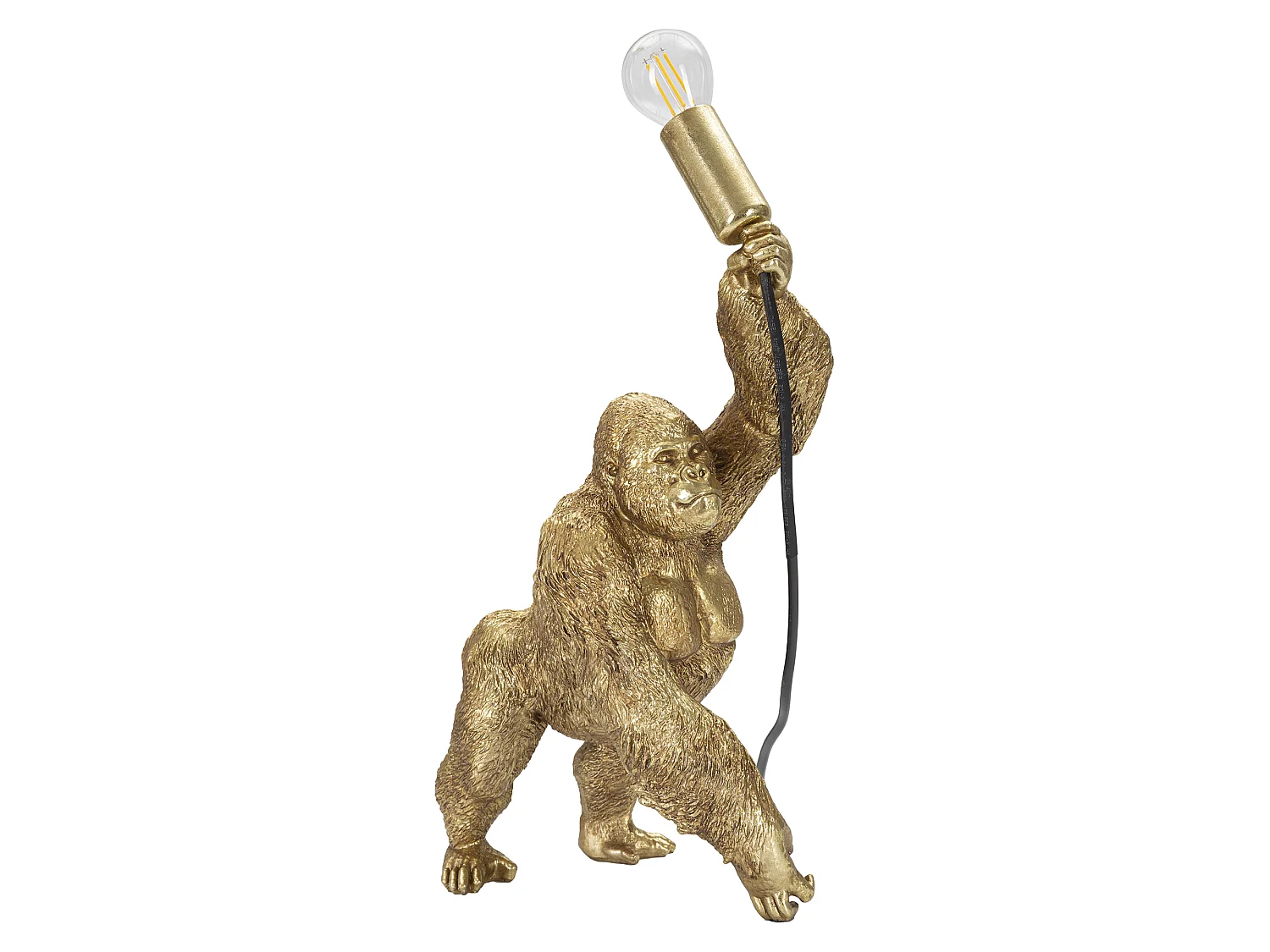 Lampe de Table Bakadaha, Nécessite 1 Ampoule, or, Douille e14, Interrupteur Manuel