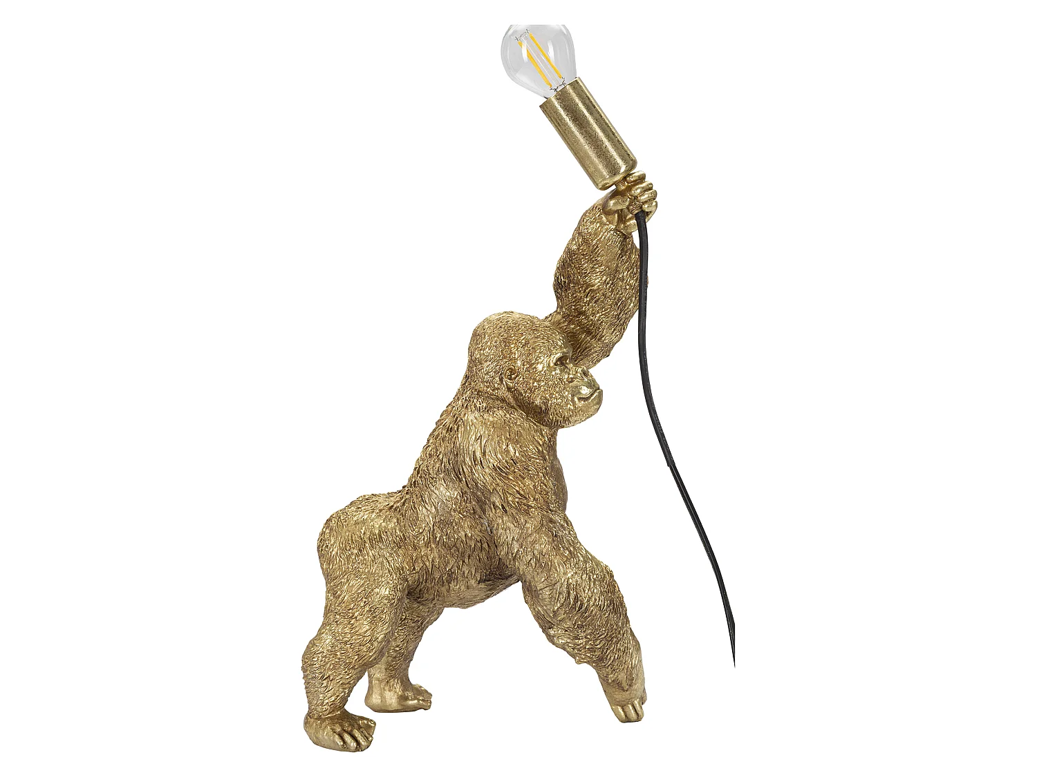 Lampe de Table Bakadaha, Nécessite 1 Ampoule, or, Douille e14, Interrupteur Manuel