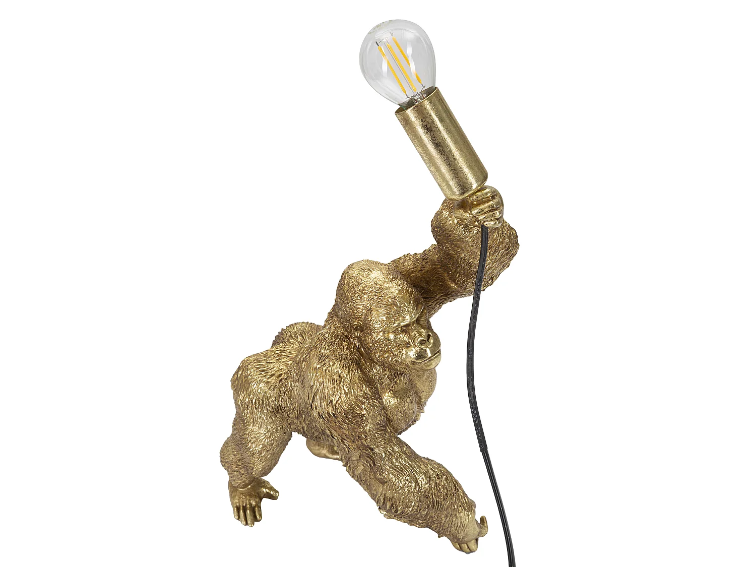 Lampe de Table Bakadaha, Nécessite 1 Ampoule, or, Douille e14, Interrupteur Manuel
