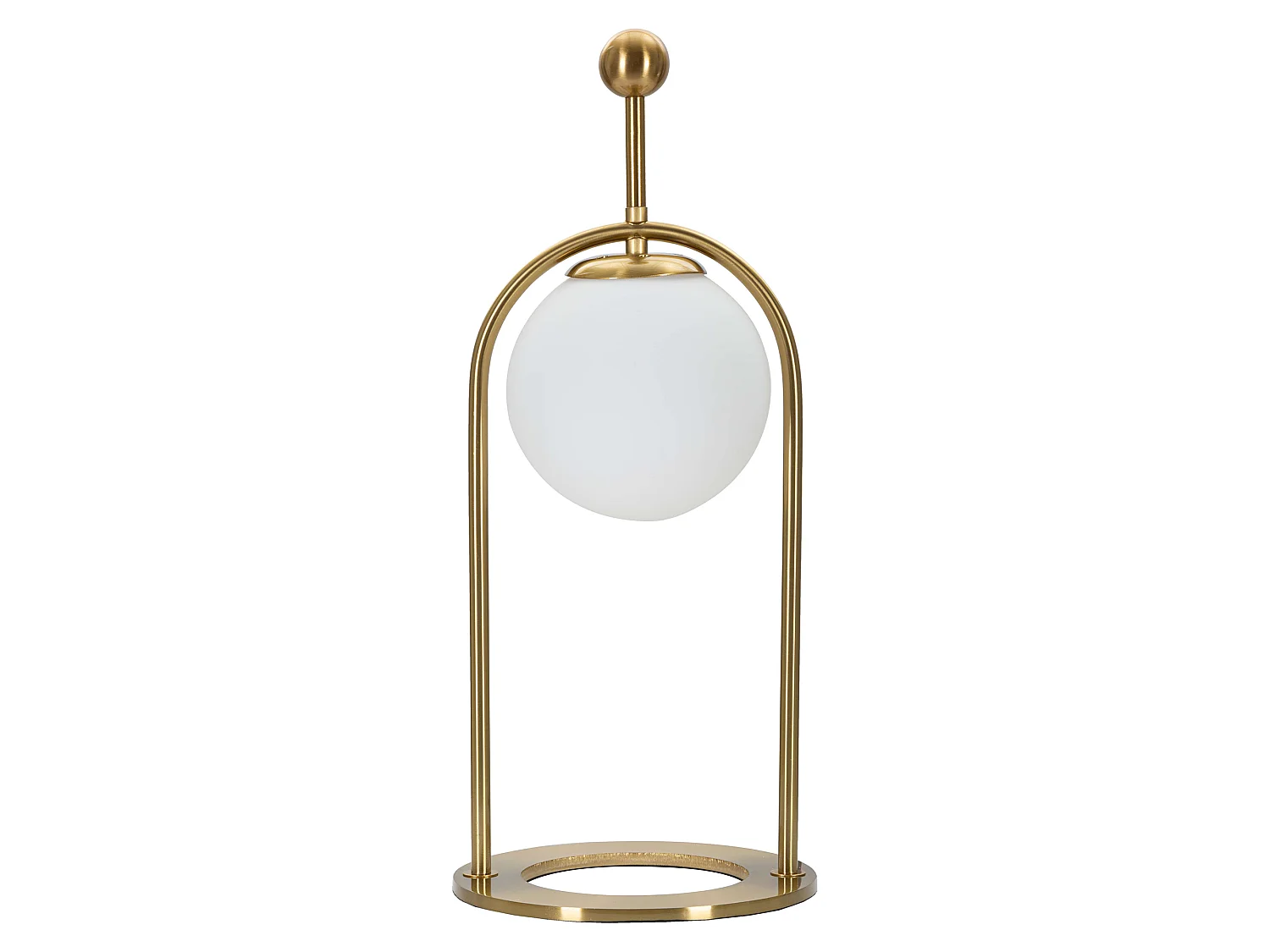 Lampada da Tavolo Andong, Necessaria 1 Lampadina, Bianco Opaco, Attacco e14, Interruttore Manuale