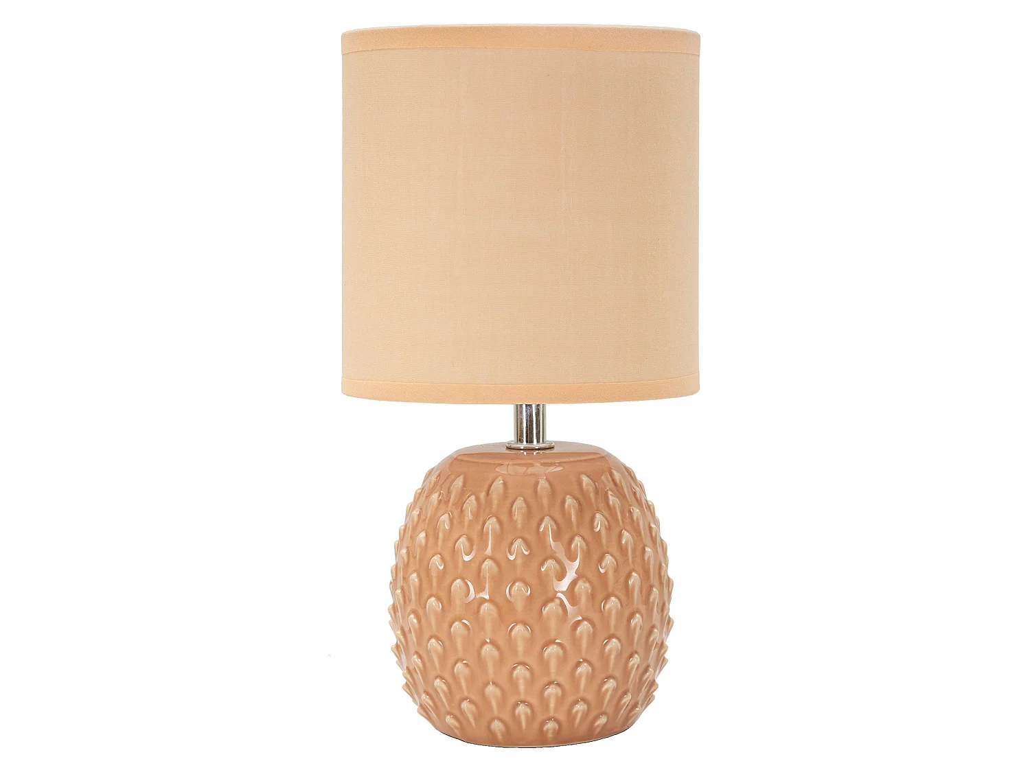 Lampadaire de Table Ketchi, Nécessite 1 Ampoule, Rose, Douille e14, Abat-jour