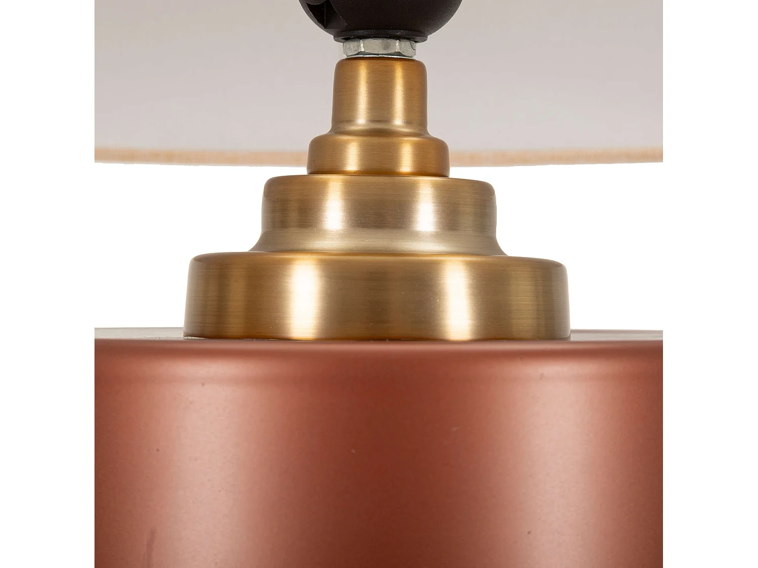 Lampadaire de Table Dabame, 1 Ampoule Requise, Rose, Douille E27, Abat-jour