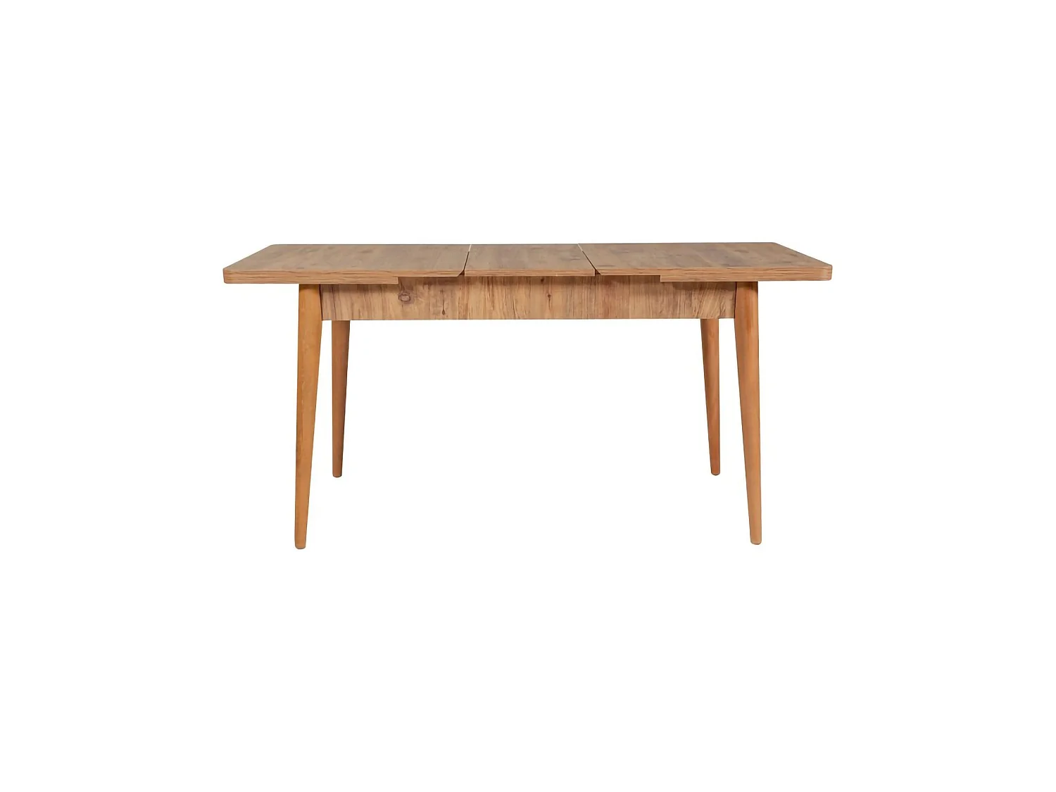 Set Tavolo e Sedie Situla, Allungabile, Marrone Quercia