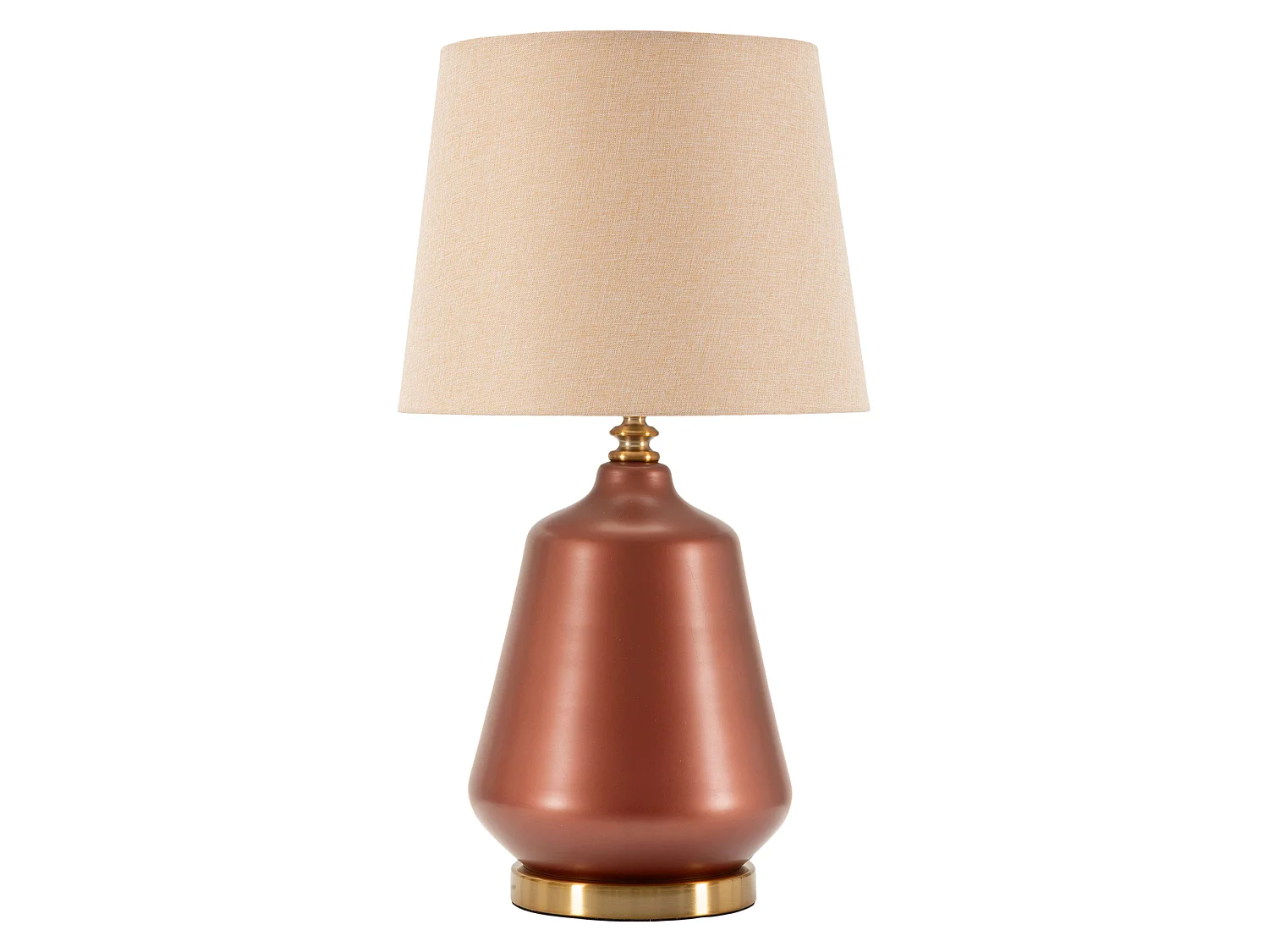 Lampadaire de Table Uig, 1 Ampoule Nécessaire, Rose, Douille e27, Abat-jour