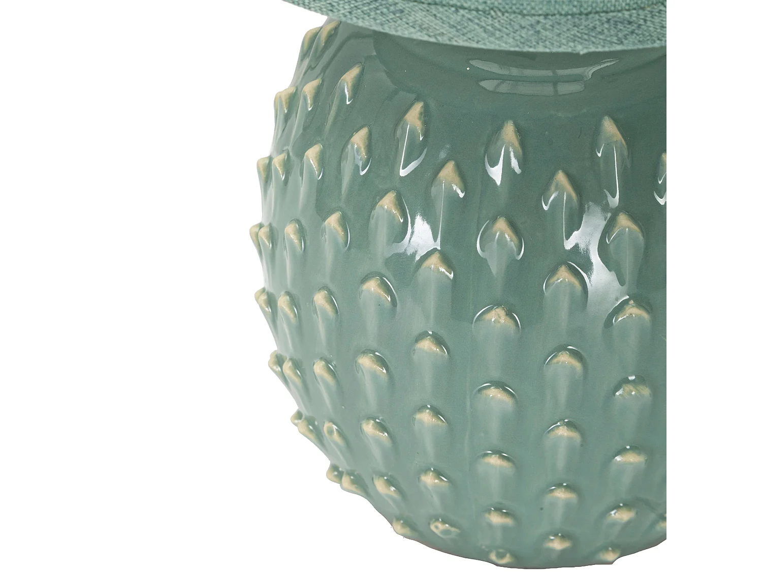 Lampadaire de Table Ketchi, Nécessite 1 Ampoule, Turquoise, Douille e14, Abat-jour