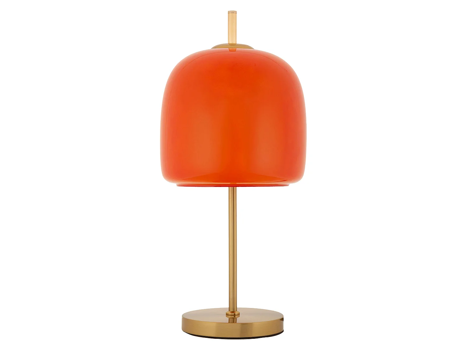 Lampada da Tavolo Ptuj, Necessaria 1 Lampadina, Rosso, Attacco e27, Paralume