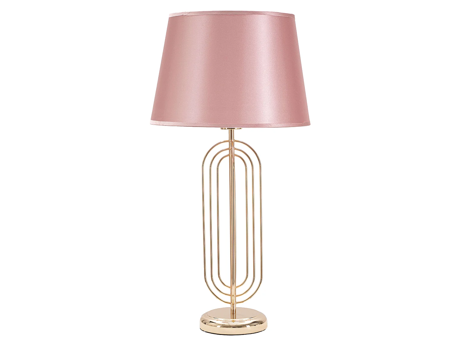 Lampe de Table Khajur, Nécessite 1 Ampoule, Rose, Abat-jour, Douille E27