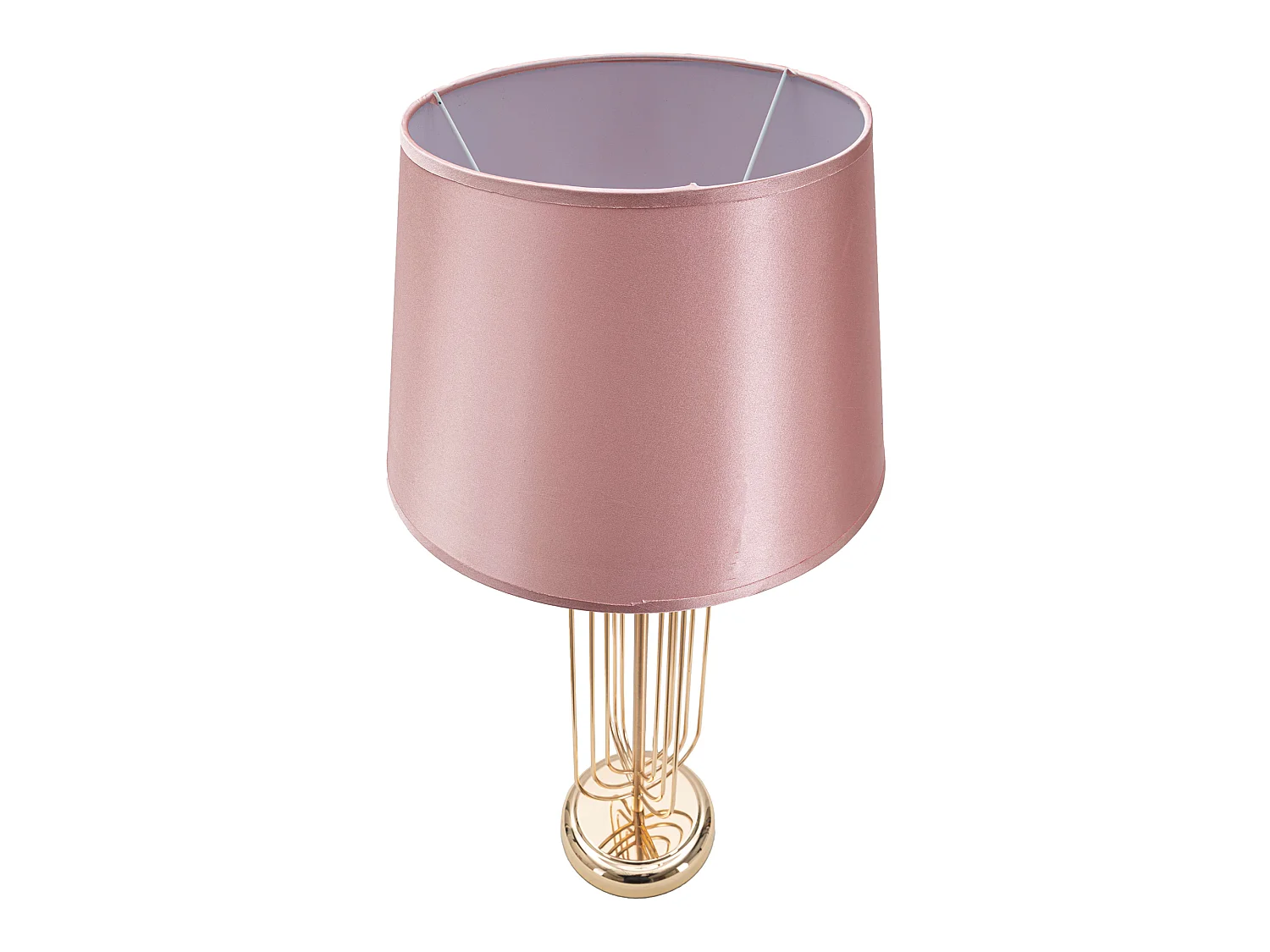 Lampe de Table Khajur, Nécessite 1 Ampoule, Rose, Abat-jour, Douille E27