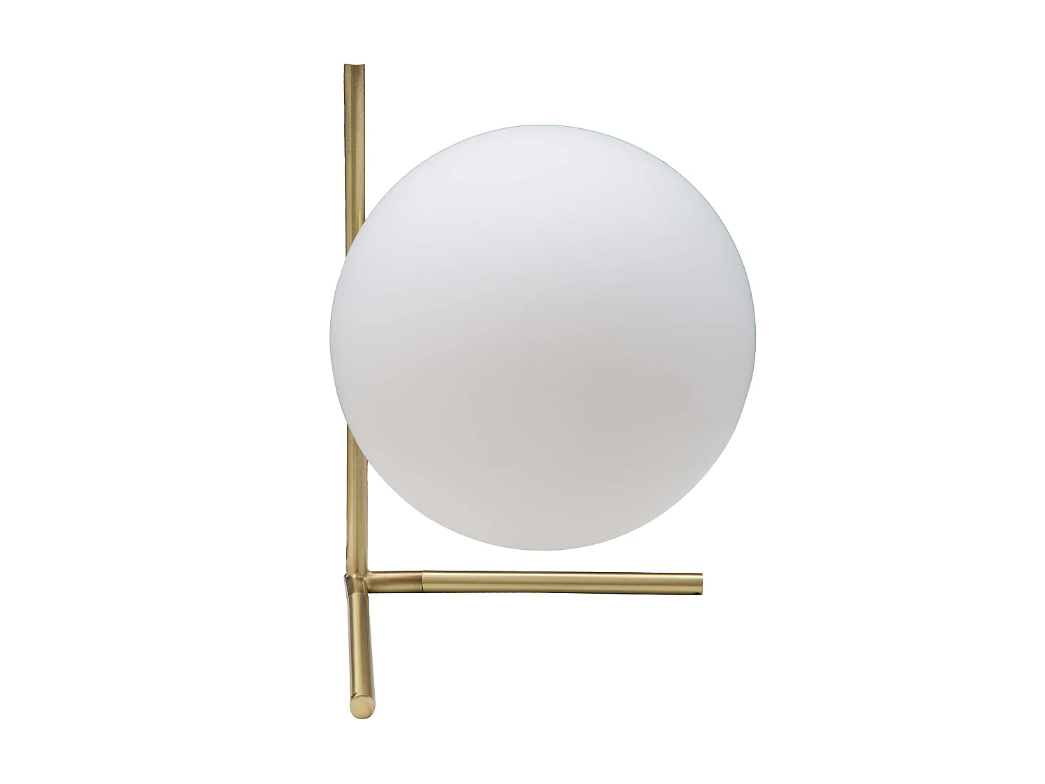 Lampada da Tavolo Paraty, Necessaria 1 Lampadina, Bianco Opaco, Attacco e14, Interruttore Manuale