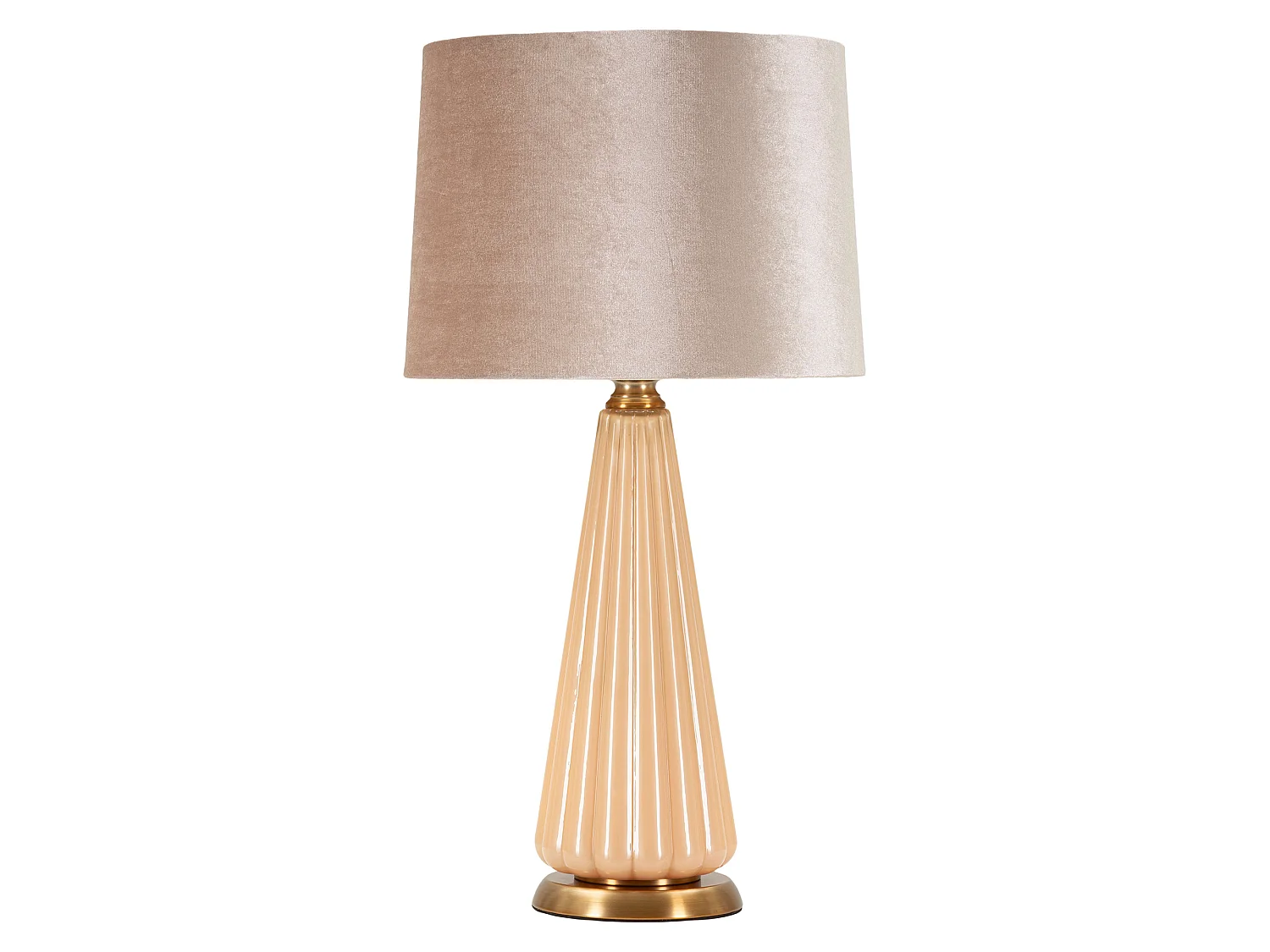 Lampadaire de Table Portre, Nécessite 1 Ampoule, Rose Nacré, Abat-jour, Douille e27