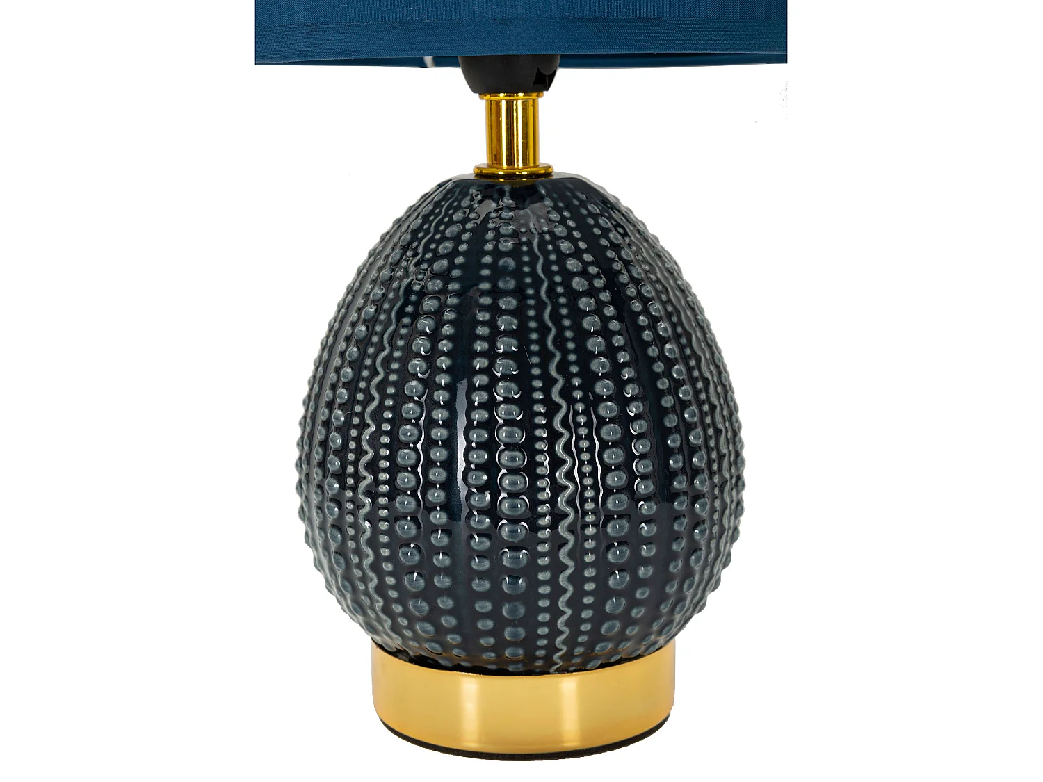 Lampe de Table Yakuta, Nécessite 1 Ampoule, bleu, Douille e14, Abat-jour
