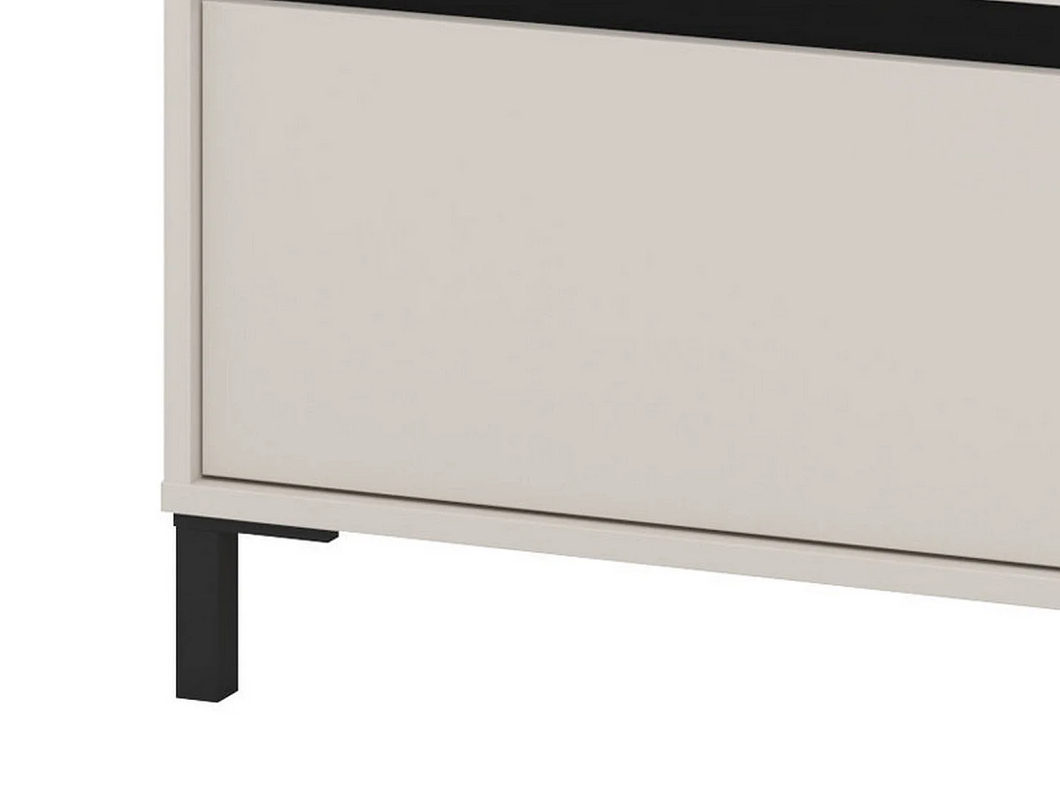 Cassettiera Mapello, 3 Cassetti, 80x40x90h cm Beige, Apertura Scorrevole, Chiusura Scorrevole