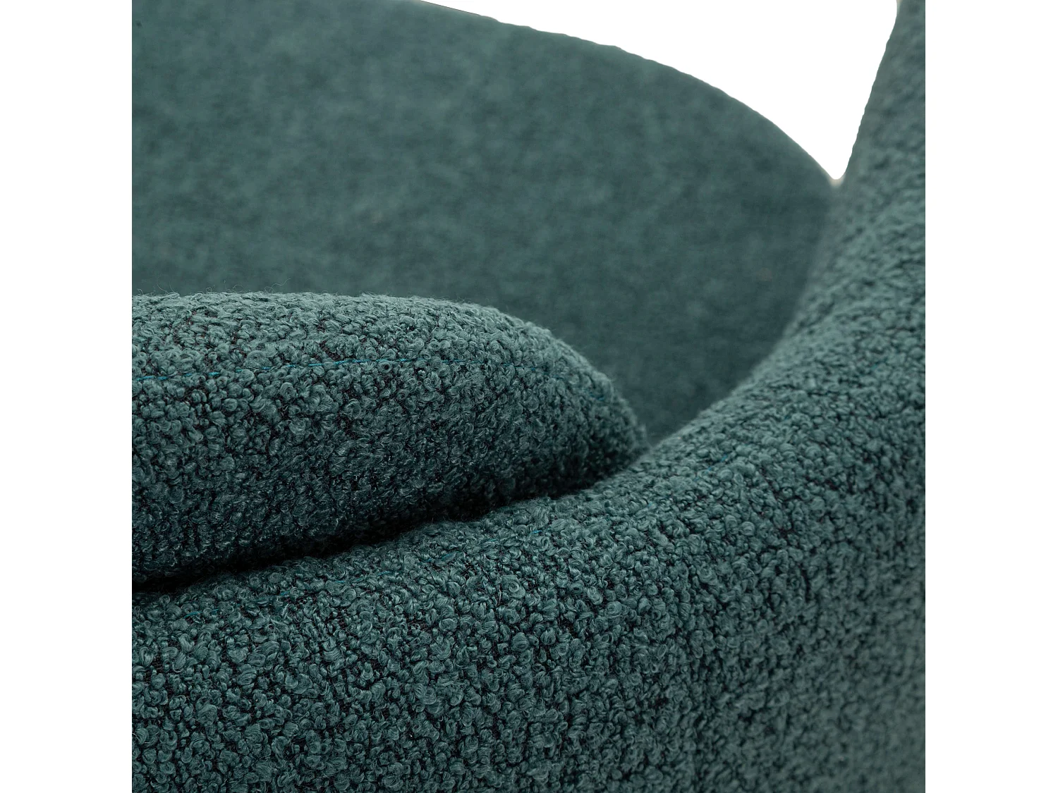 Poltrona Morond, Base Girevole, 70x72x75h cm Verde Ottanio, Poltroncina, Braccioli, Materiale Struttura in Legno Nobilitato