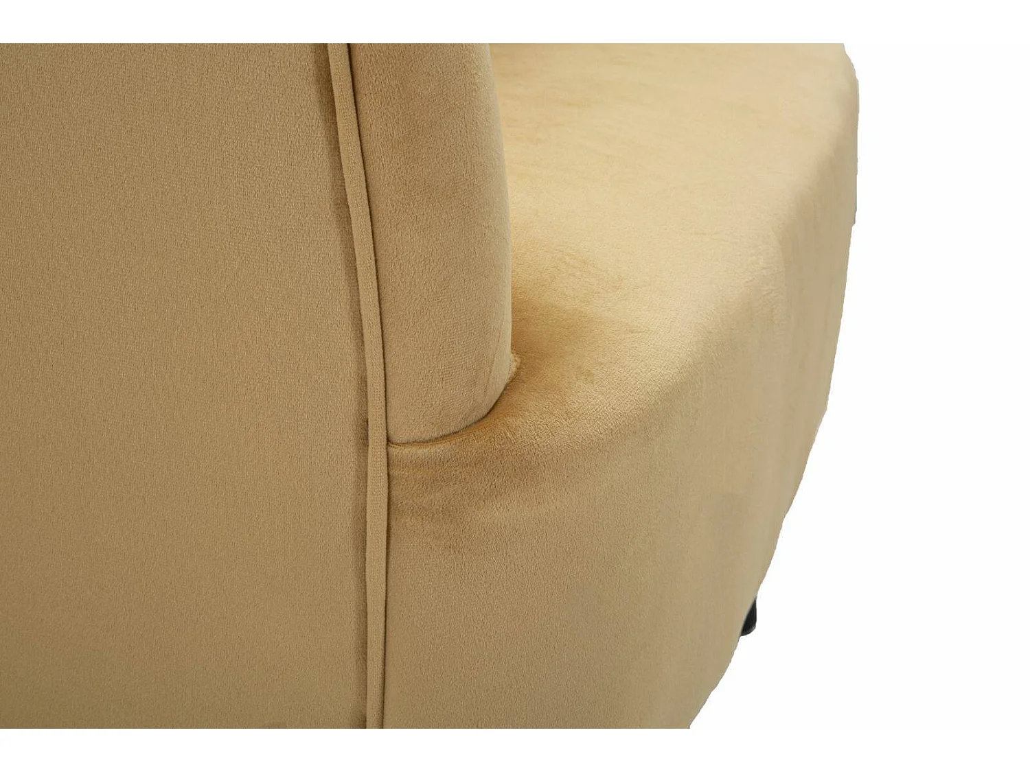 Landi fauteuil met armleuningen, 73x66x78h cm bruin, fauteuil, draagvermogen 150 kg, framekleur zwart