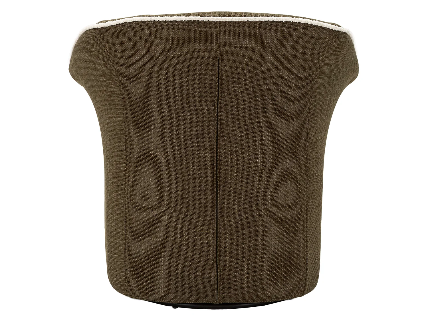 Fauteuil Toamas, Base Pivotante, 84x66x80h cm Vert, Petit Fauteuil, Accoudoirs, Structure Métallique