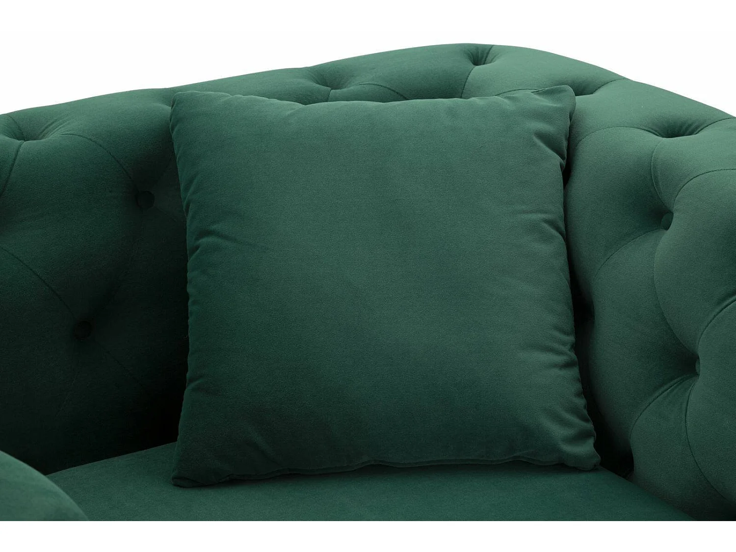 Gabbiano fauteuil, armleuningen, 104x83x76h cm groen, fauteuil, draagvermogen 200 kg, framekleur goud