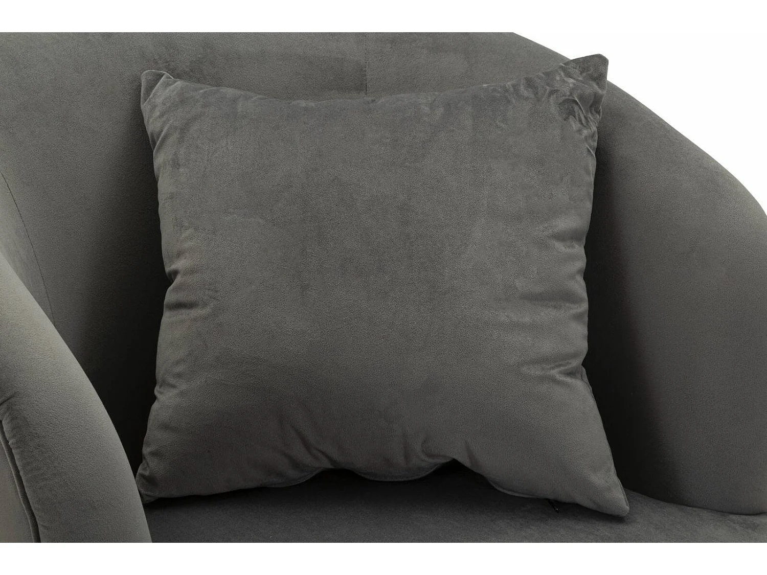 Fauteuil Landi, accoudoirs, argent