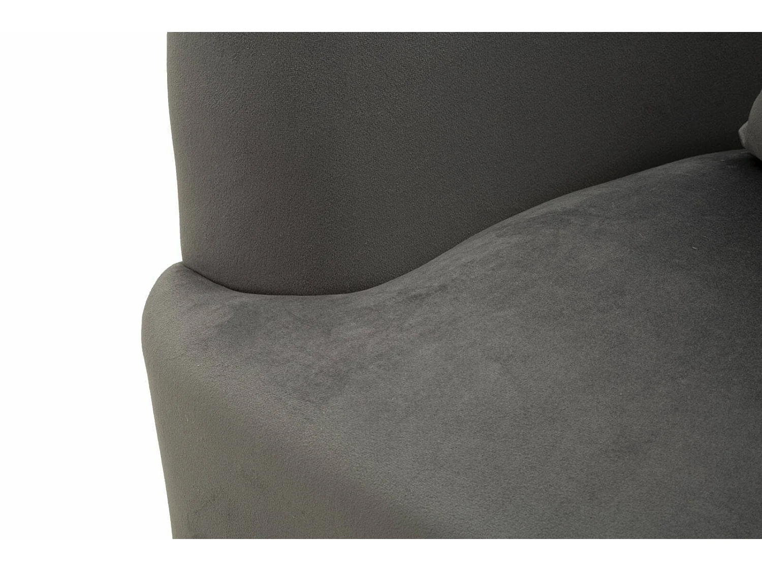Fauteuil Landi, accoudoirs, argent