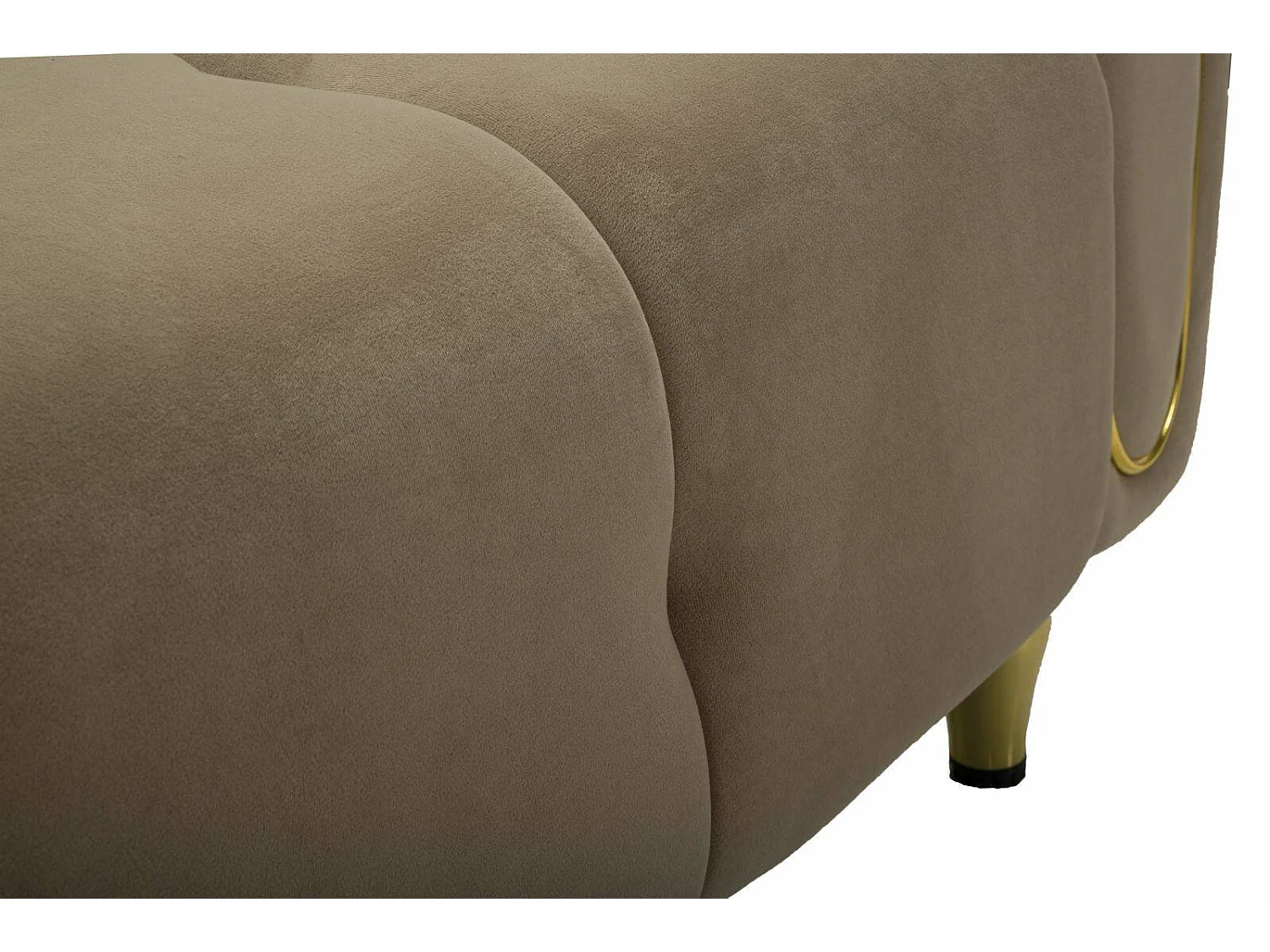 Fauteuil Madama, Accoudoirs, or