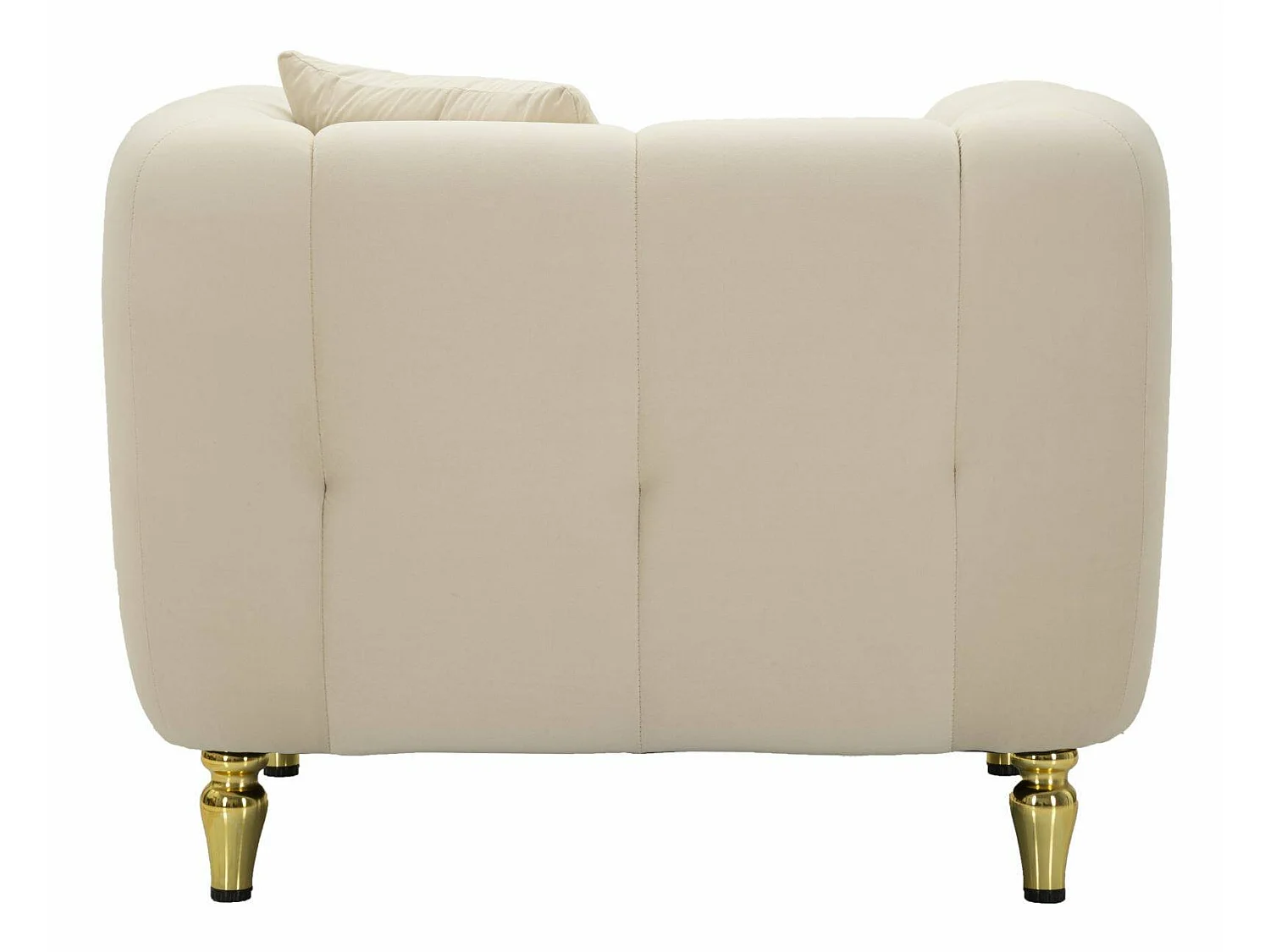 Madama fauteuil, armleuningen, 81x97x71h cm crèmewit, leunstoel, draagvermogen 200 kg, zithoogte 44 cm