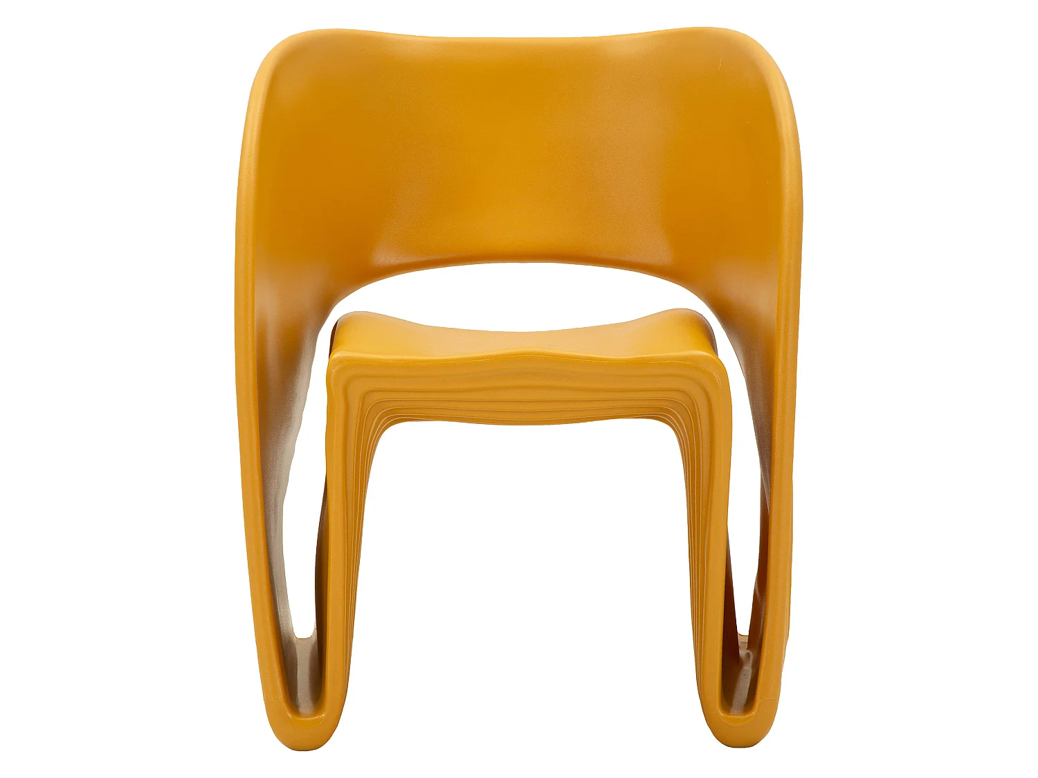 Poltrona Galire, Adatto per Indoor/outdoor, 59x79x68h cm Arancione Senape, Poltroncina, Braccioli, Altezza Seduta 45 cm