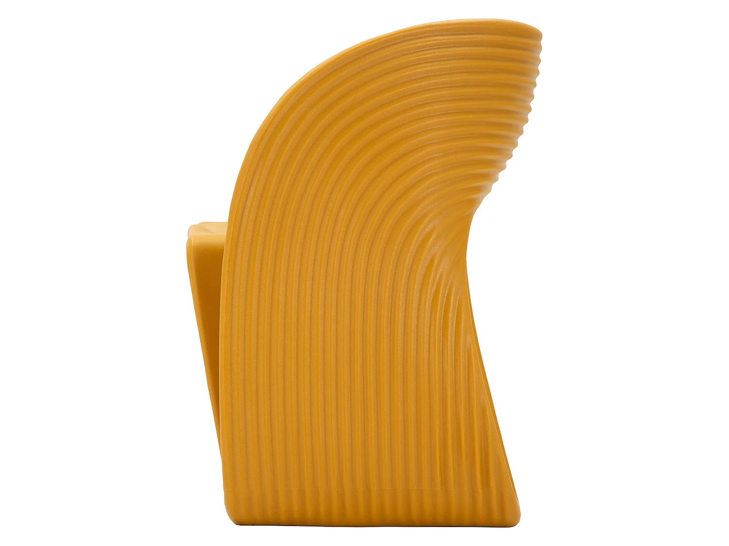Poltrona Galire, Adatto per Indoor/outdoor, 59x79x68h cm Arancione Senape, Poltroncina, Braccioli, Altezza Seduta 45 cm