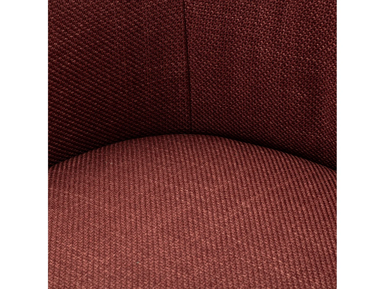 Fauteuil Toamas, Base Pivotante, 84x66x80h cm Rouge, Fauteuil avec Accoudoirs, Structure Métallique