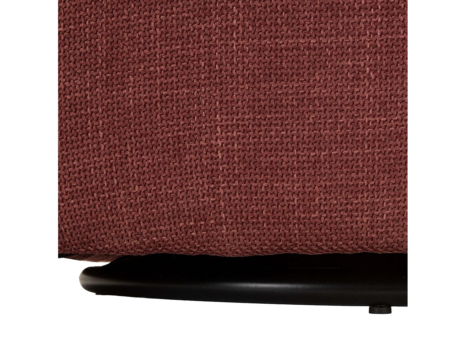 Fauteuil Toamas, Base Pivotante, 84x66x80h cm Rouge, Fauteuil avec Accoudoirs, Structure Métallique