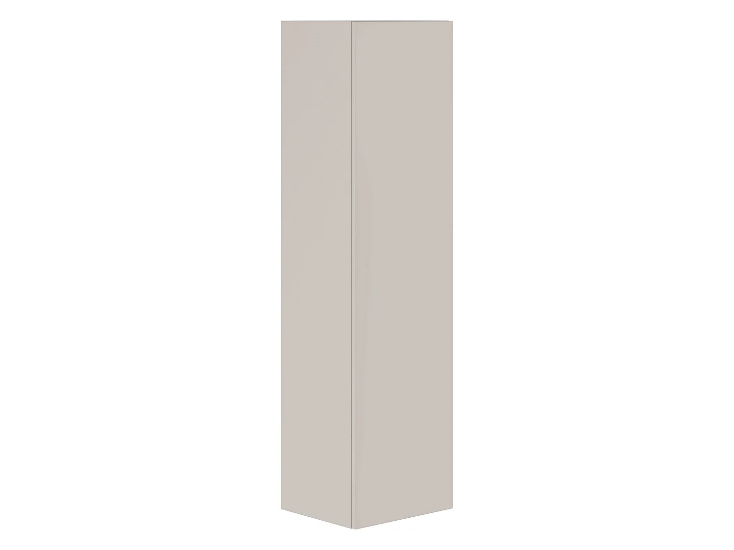 Mobile Pensile Laghetto, Modulabile, 150x40h cm Beige, un Ripiano, Un'anta