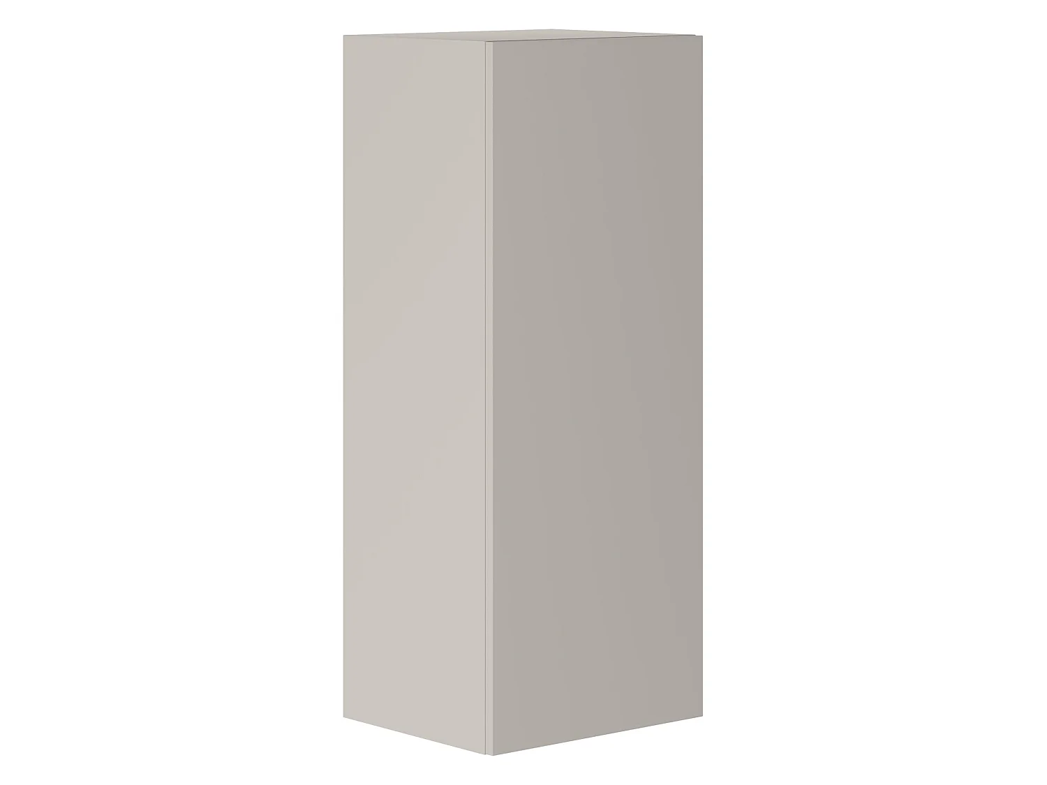 Mobile Pensile Pimonte, Modulabile, 100x40h cm Beige, un Ripiano, Un'anta