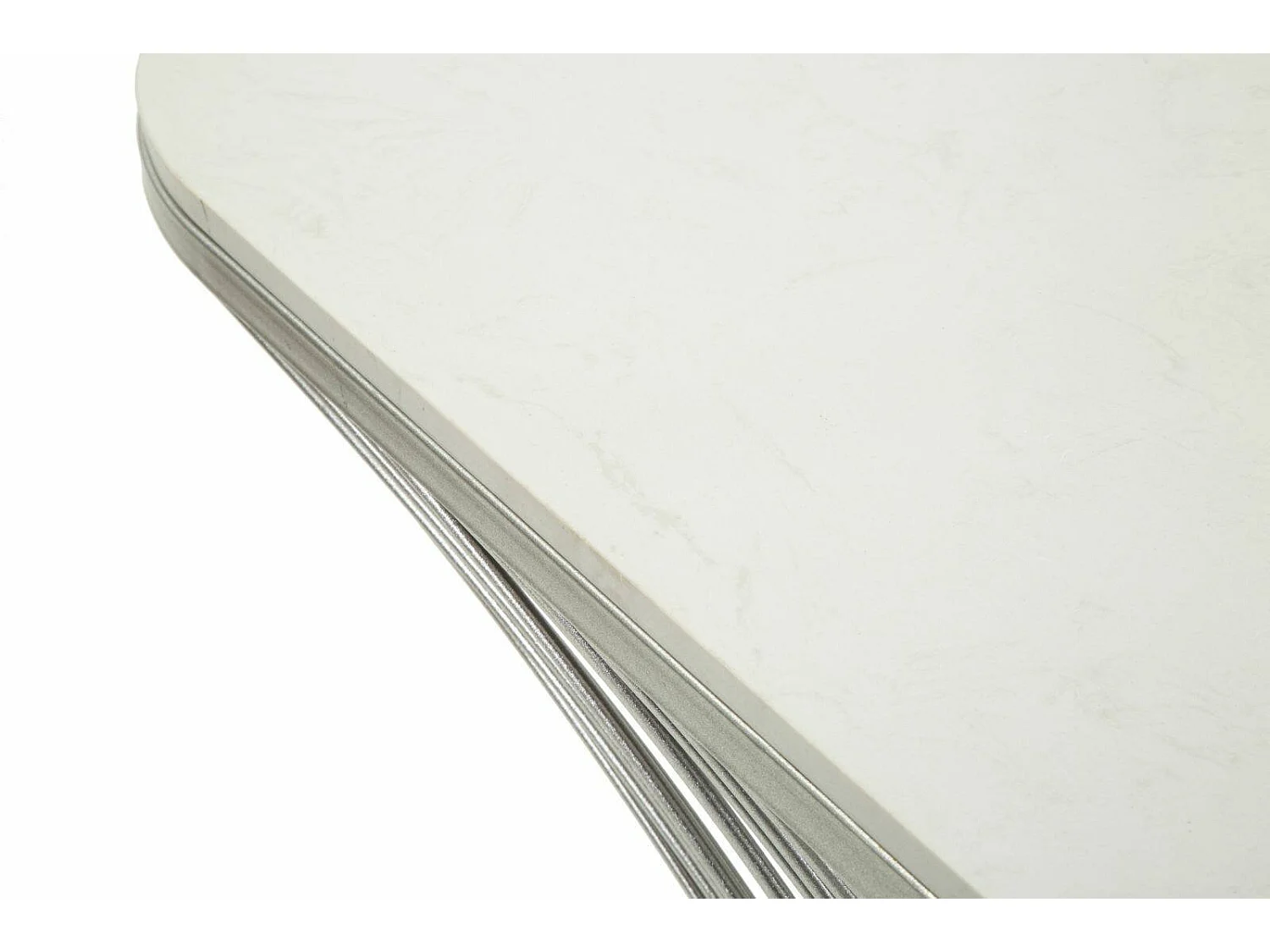 Branduzzo console, draagvermogen 40 kg, 120x35x79h cm zilver, kleur blad zilver