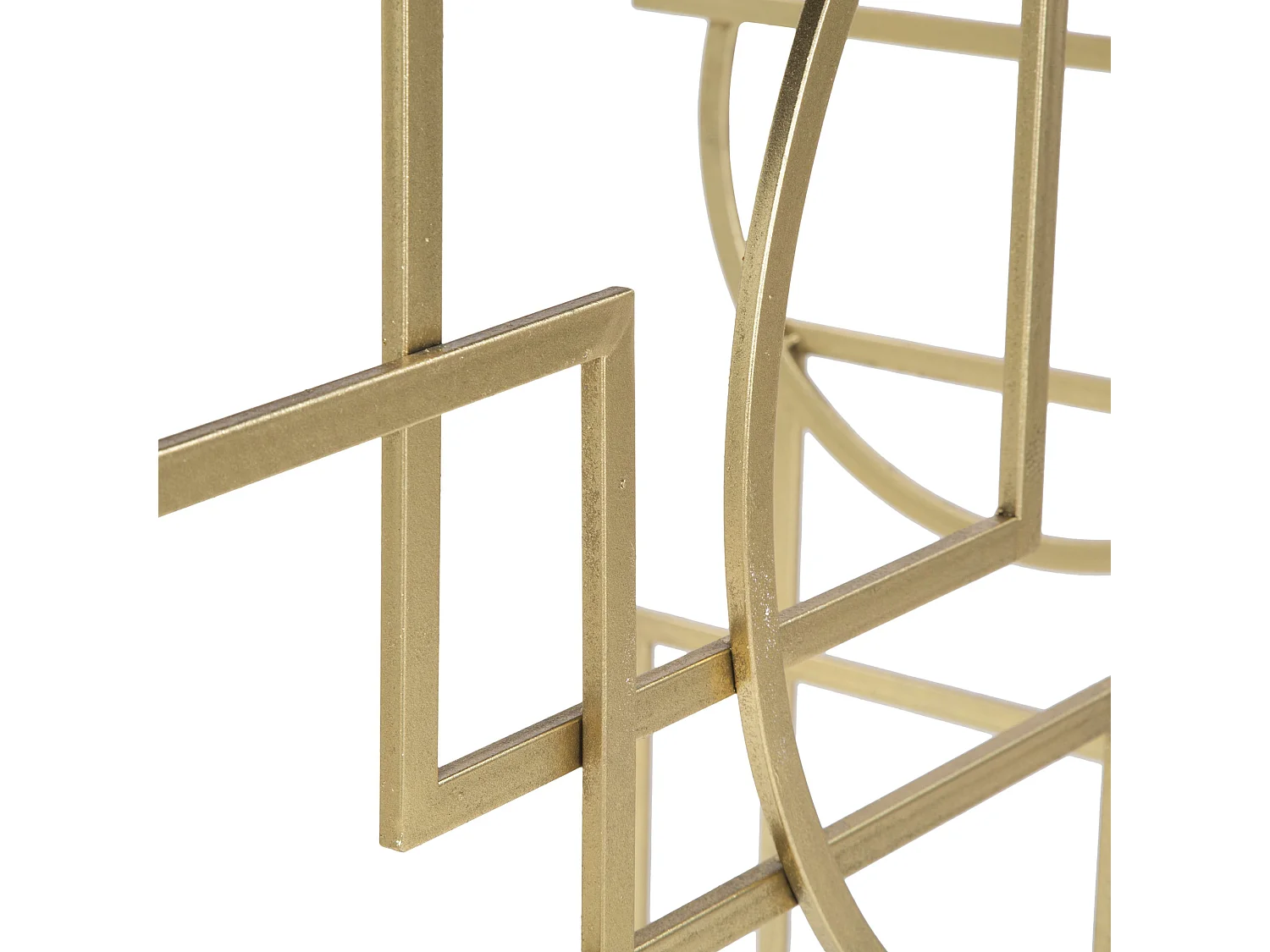 Consolle Rankin, un Ripiano, 120x41x81h cm oro, Materiale Struttura in Vetro, Colore Ripiano Trasparente