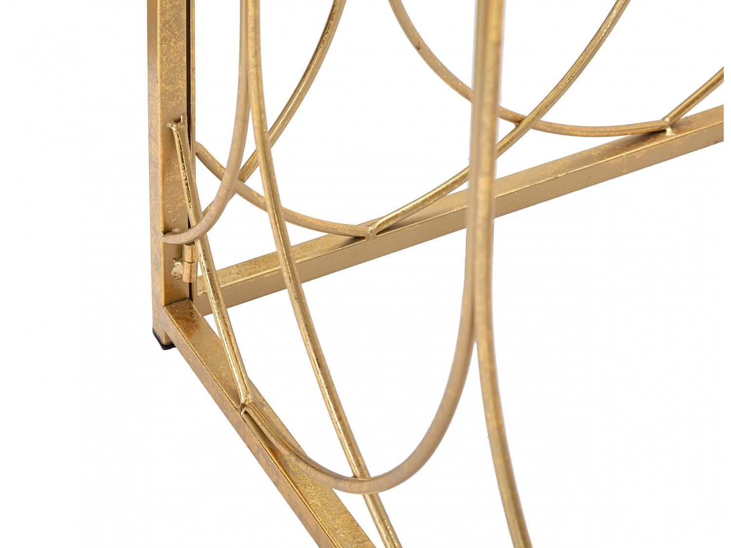 Console Hadata, Plateau couleur or, 91x41x78h cm or,