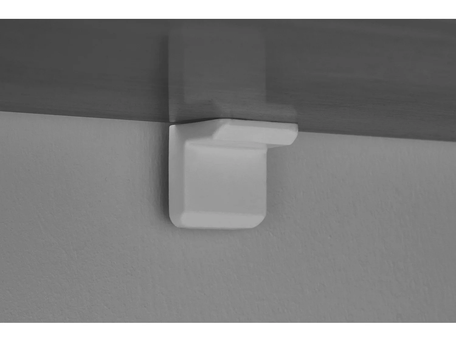 Consolle Cercino, un Ripiano, 150x35x75h cm Bianco Marmo, Peso Supportato 25 kg, Colore Ripiano Bianco