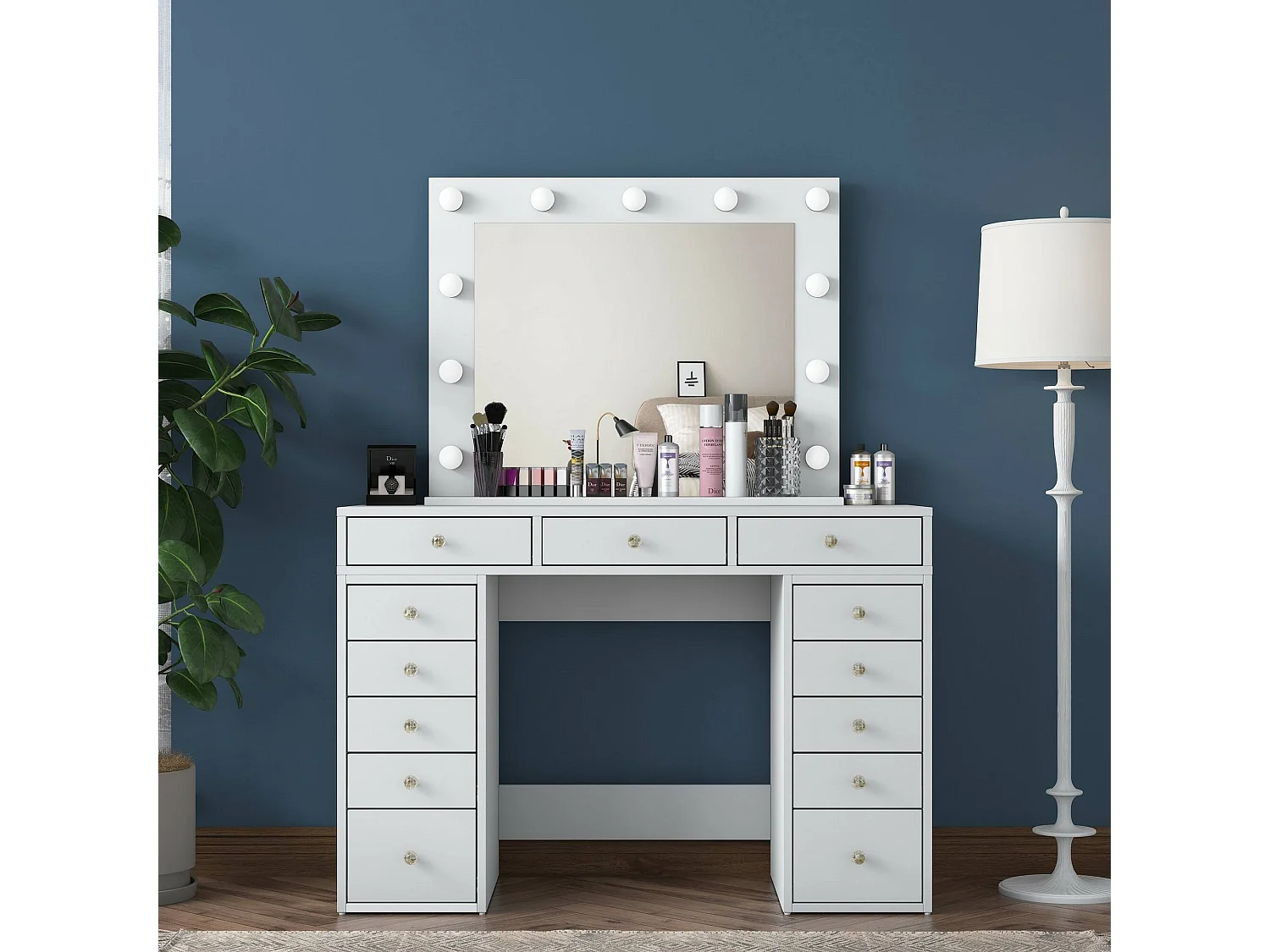 Consolle Vicoli, un Ripiano, 44.5x120x81.6h cm Bianco