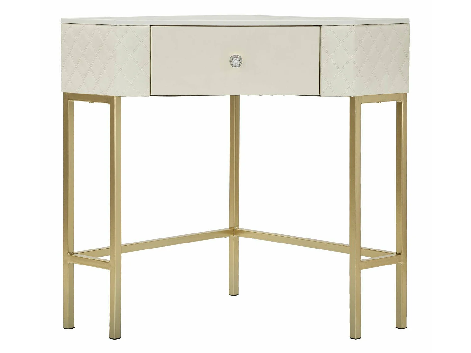 Consolle Viscardo, Ripiani, 60x84.5x77h cm oro