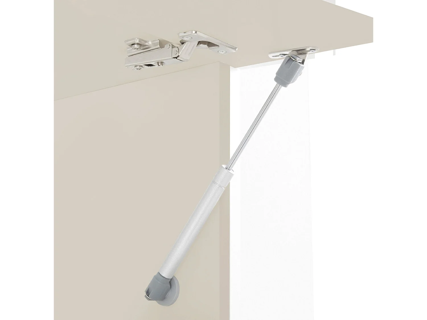 Parete Attrezzata Sabbia, 14 Ripiani Made in Italy, Marrone Rovere, Mobile Soggiorno, 6 Ante, set Componibile