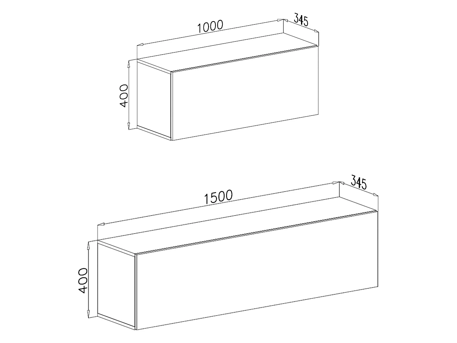 Parete Attrezzata Gatafa, Modulabile, Beige, Mobile Soggiorno, 4 Ripiani, Apertura Battente