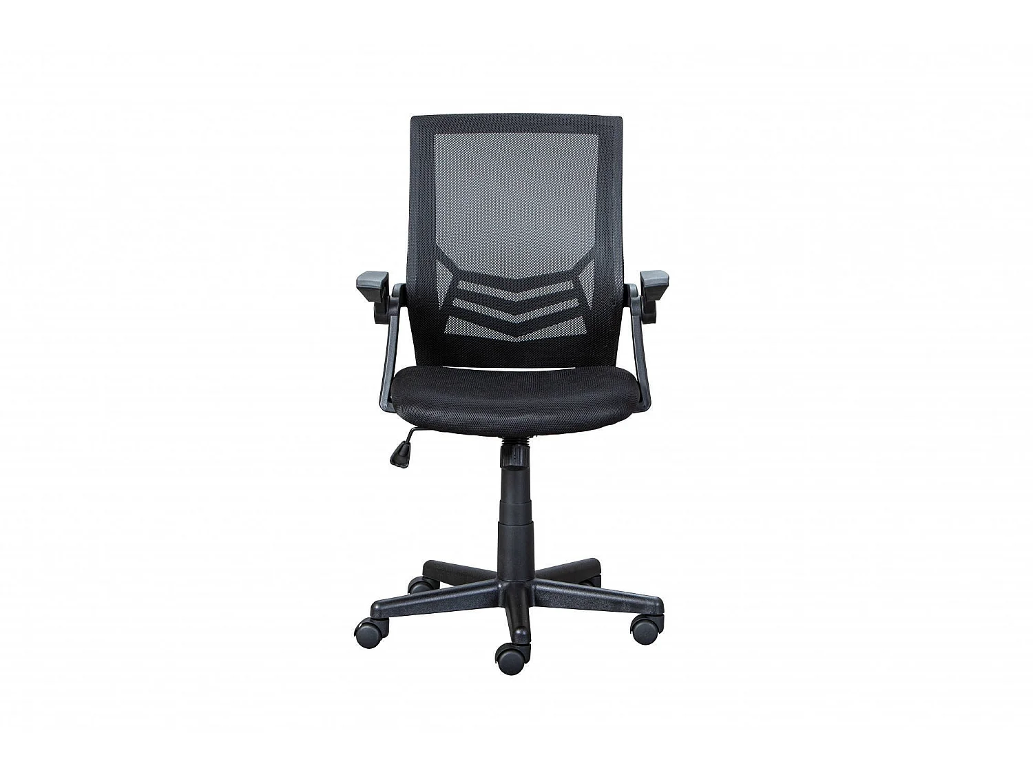 Chaise à Roulettes Dkid, Réglable, Noir, Fauteuil de Bureau
