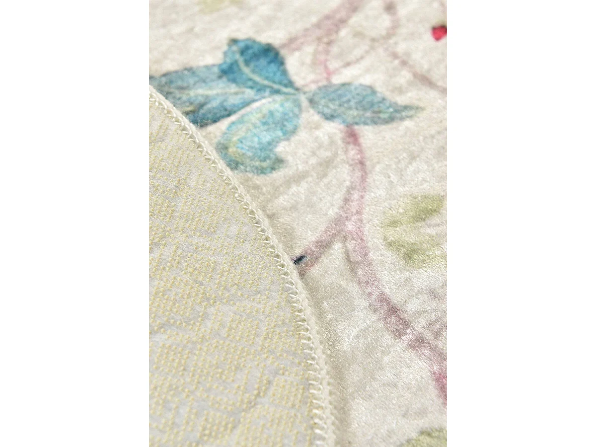 Tapis de Bain Granite City, Lavable en Machine, 100x100 cm Multicolore