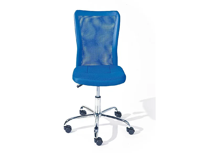 Fauteuil à Roulettes Buchholz, Réglable, Gris, Chaise de Bureau