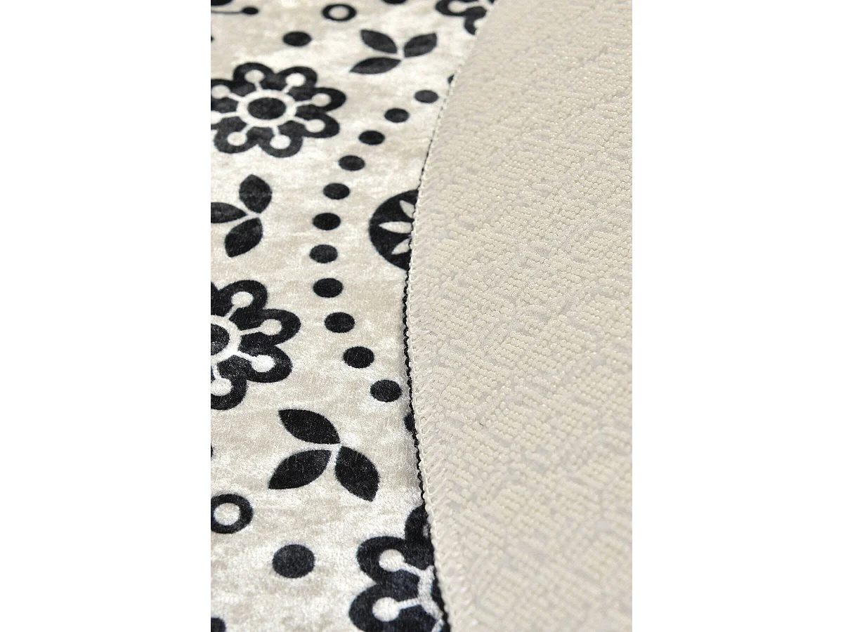 Tapis de bain Medina, lavable en machine, 100x100 cm multicolore