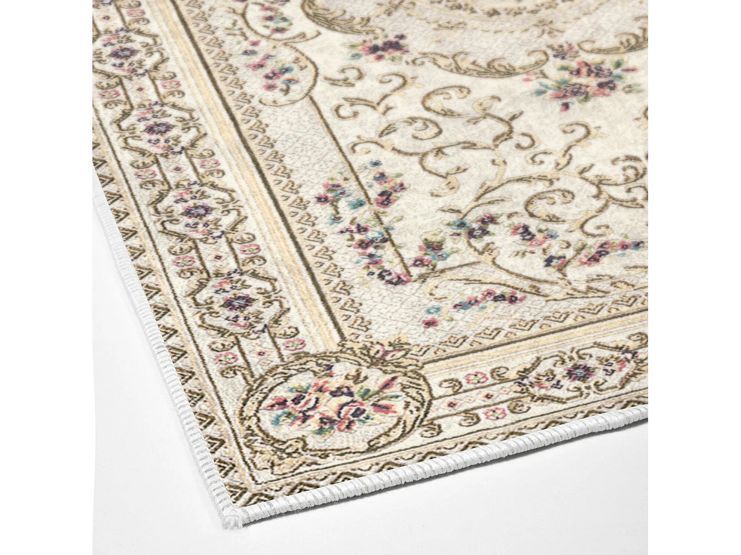 Tapis de Bain Michigan City, Lavable en Machine, 60x100 cm Multicolore